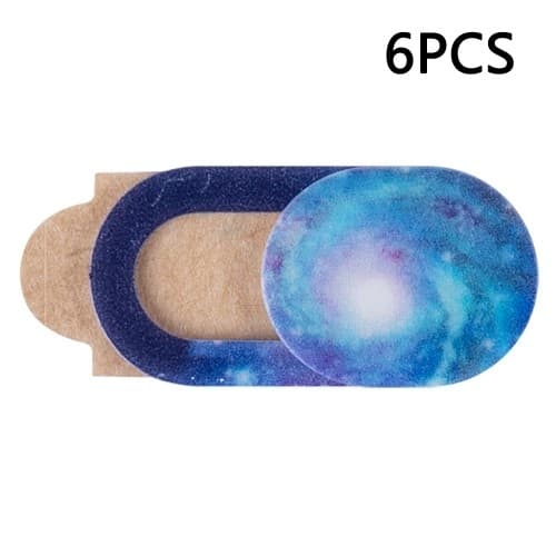 6stk Anti-Spy Datakamerabeskyttelsesglidebryter Anti-Peep Privacy - Starry Sky 1