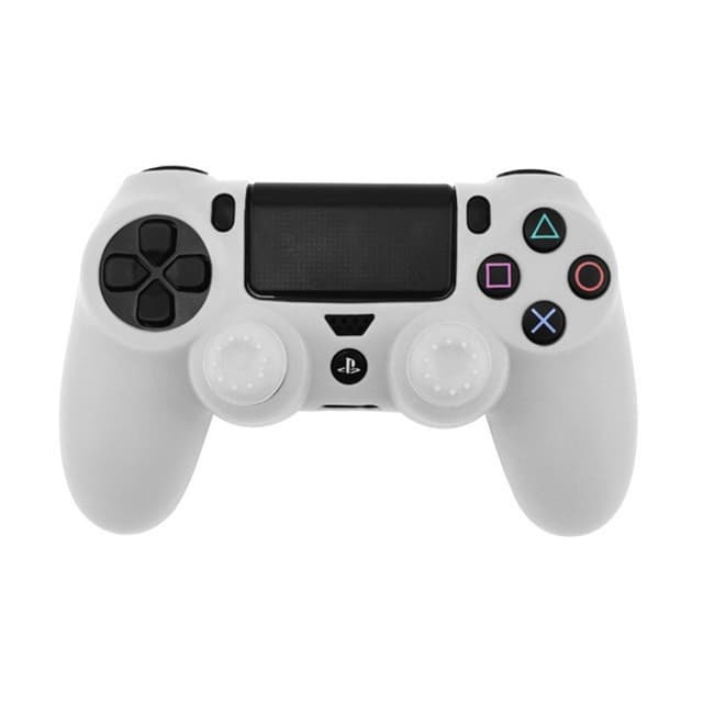 Deksel til Sony PlayStation 4 Pro Slim PS4 Anti-Slip Silikon Huddeksel - Hvit