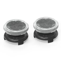 2 stk Thumb Grip Finger Grip kompatibel med Xbox 360 Series X Series S Switch Pro Joystick - Gennemsigtig sort