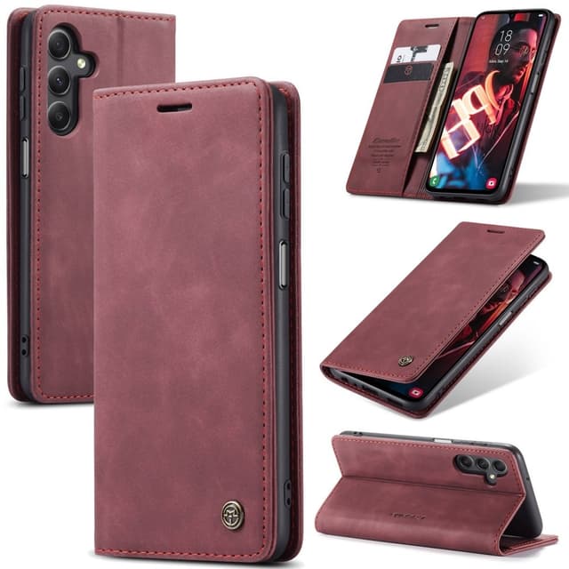 CASEME Lommebok-deksel Samsung Galaxy A16 - Rød