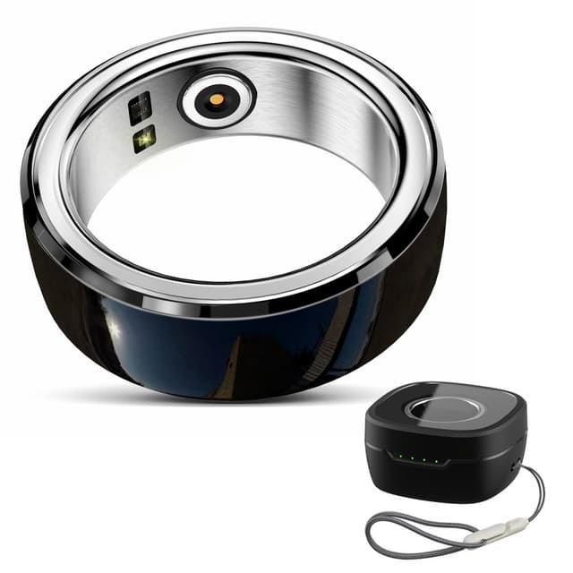 Multifunksjons Smart Ring Health Tracker Søvnpuls Blodoksygenovervåking 18 #