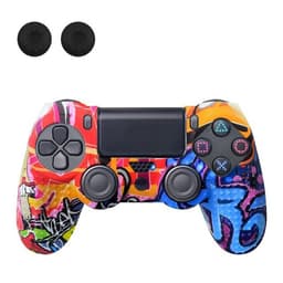 Deksel til Sony PlayStation 4 Pro Slim PS4 Anti-Slip Silikon Huddeksel - Blå R