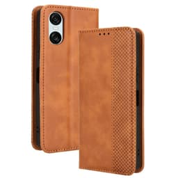 Wallet Stand Flip-telefonetui til Xperia 10 VI