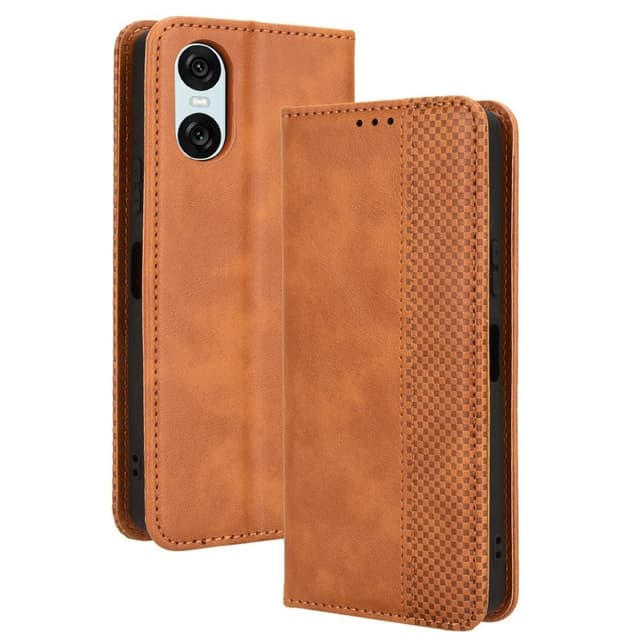 Xperia 10 Vi Lommebok-deksel - Brun