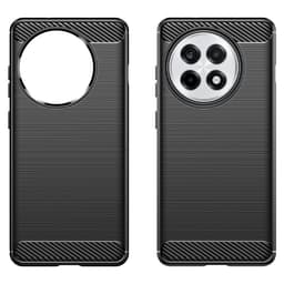 Puhelinkotelo TPU Shell Takakansi Carbon OnePlus 13R - Musta