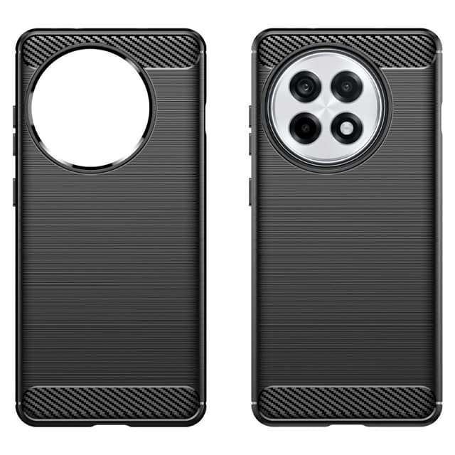 Puhelinkotelo TPU Shell Takakansi Carbon OnePlus 13R - Musta