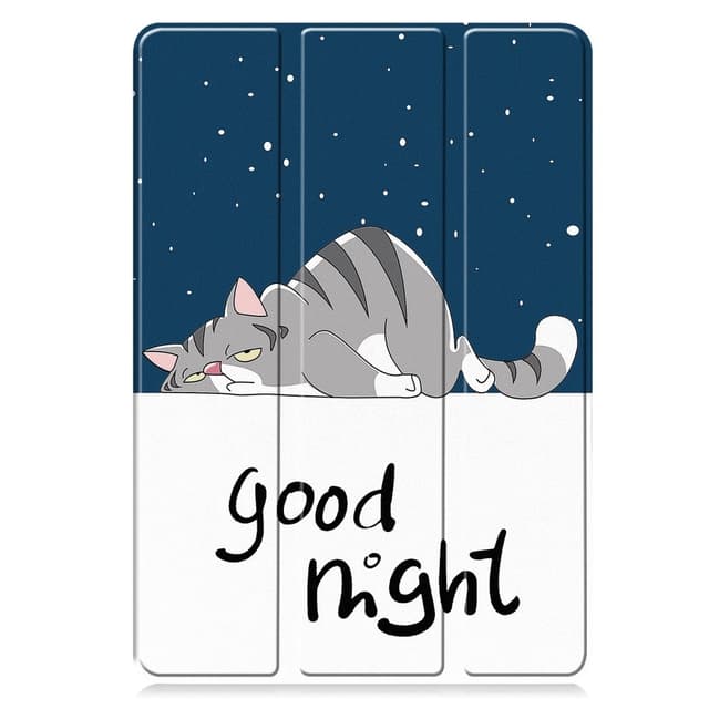 Slim Fit Cover Fodral För Xiaomi Pad 7 Auto Wake / Sleep - Cat