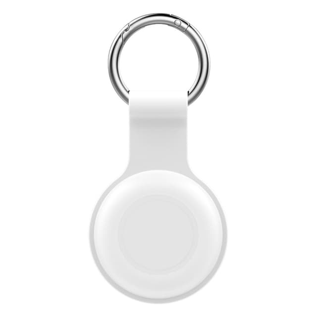 Veske for A AirTag Bluetooth-kompatibel Tracker Protector Sleeve Anti-Lost - Hvit