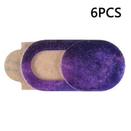 6stk Anti-Spy Datakamerabeskyttelsesglidebryter Anti-Peep Privacy - Starry Sky 3