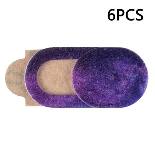 6stk Anti-Spy Datakamerabeskyttelsesglidebryter Anti-Peep Privacy - Starry Sky 3