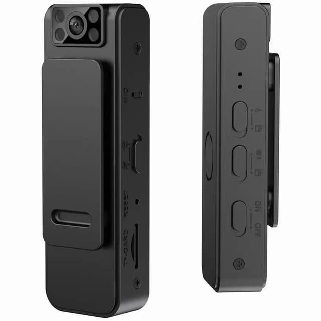 L8+ WiFi HD 1080P Minikamera Back Clip Bodycam Röst - och ljudinspelare