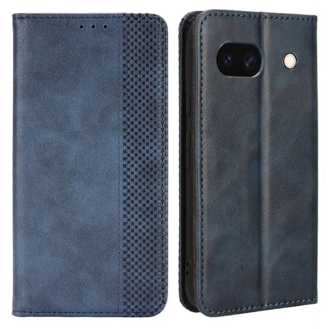 Til Google Pixel 8a Lommebok-deksel Eksklusiv - Blå