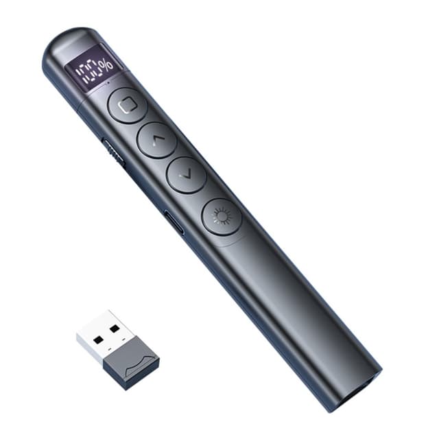 Trådløs ekstern laserpeker Powerpoint Office Presentasjonsside Turning Clicker