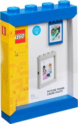 LEGO valokuvakehys (kirkkaansininen)