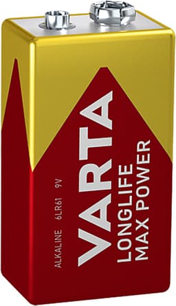 Varta Longlife Max Power 9V-batteri