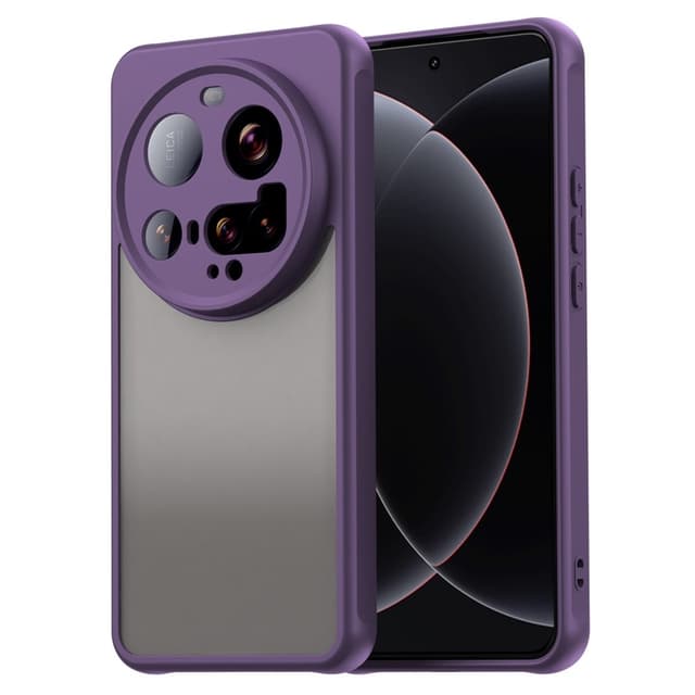 SKALO Xiaomi 15 Ultra 5G Color Bumper Frosted Suojakuori - Violetti