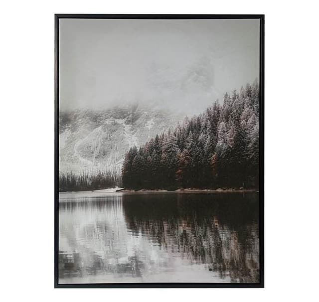 Väggkonst WALLY 60x80cm, snölandskap
