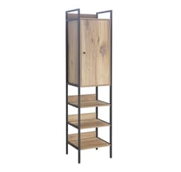 Vinstativ HANNES 44x40xH180cm, rustikk melamin