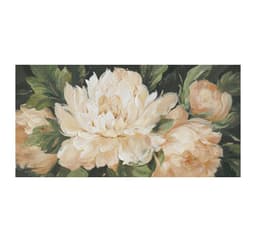 Oljemålning 60x120cm, blommande blommor