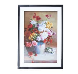 Väggkonst BILDLAND inramad 50x70cm, bukett