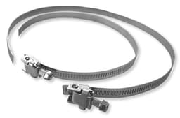 Set med 50 produkter. Rustfri glidelås slangeklemme W1, 60-215mm