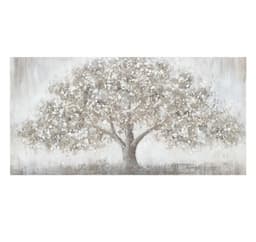 Oliemaleri 70x140cm, stort træ
