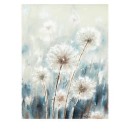 Oljemålning 60x80cm, flygande maskrosor