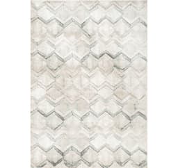 Matta CASTRO-3, 133x190cm, beige/grön