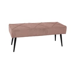 Bänk KELSI vintage rosa