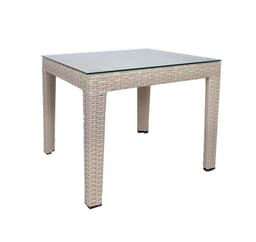 Sidobord WIKER 50x50xH45cm, beige