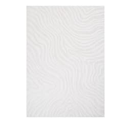 Teppe FAYETTE-3, 133x190cm, hvit