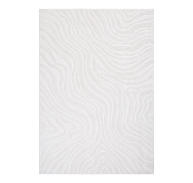 Teppe FAYETTE-3, 133x190cm, hvit