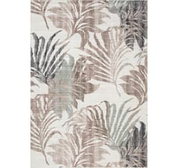 Matta KIGALI-1, 133x190cm, beige/brun blad