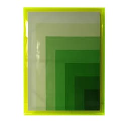 Veggkunst WALLY 60x80cm, grønn, akryl