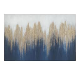 Öljymaalaus 80x120cm, abstrakti metsä