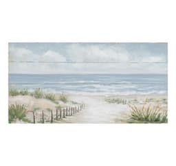 Oljemålning 70x140cm, väg till stranden