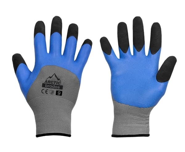 Set med 24 produkter. Gloves ARCTIC latex, size 9
