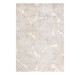 Teppe TOULOUSE-1, 160x230cm, beige/grå blad
