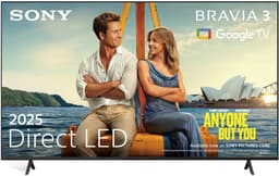 Sony 50” Bravia 3 4K LED älytelevisio (2025)