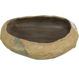 Vatten- och matskål, 19 × 5 × 16 cm
