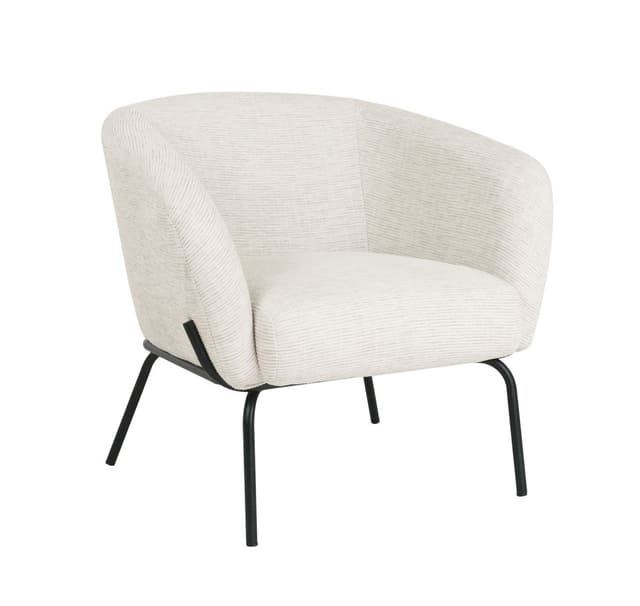 Fåtölj MICKY ljus beige