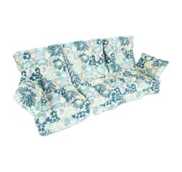 Putehusker ROMA 108x56x10cm, lys blomster, 3 stk.
