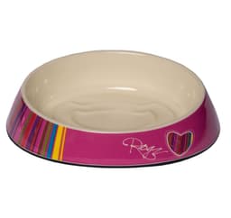 Fiskekake katteskål, rosa, CandyStripes Design, 200 ml, Rogz