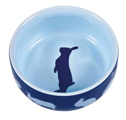 Keramikskål med motiv, kanin, 250 ml/ø 11 cm