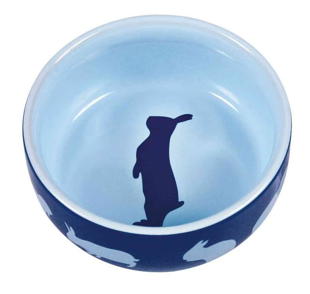 Keramikskål med motiv, kanin, 250 ml/ø 11 cm