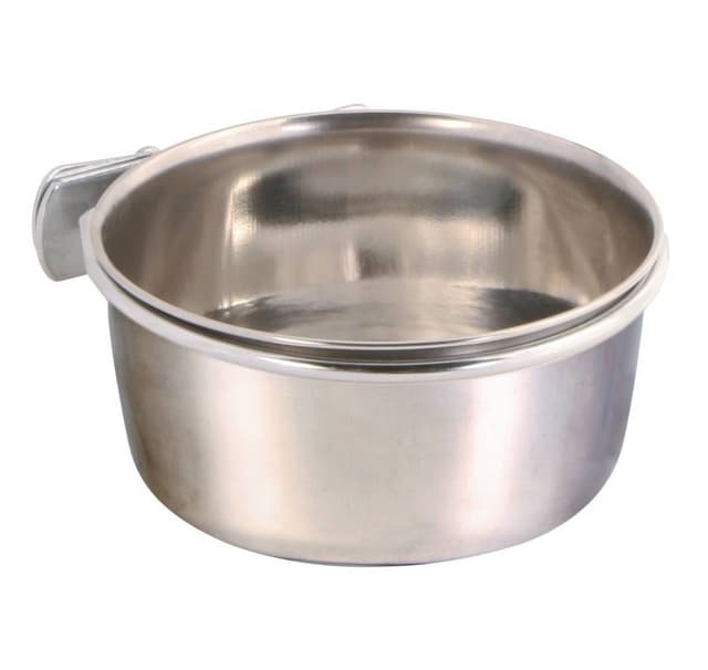 Skål i rustfrit stål med skruefastgørelse, 300 ml/ø 9 cm