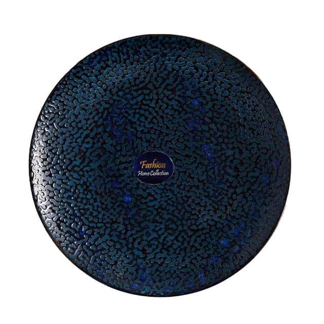 Set med 4 produkter. Plate BLÅ SOL D22cm