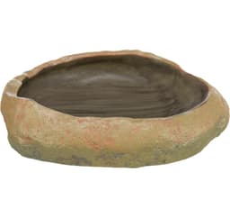 Vand- og madskål, 15 × 3,5 × 12 cm