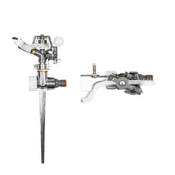 Sæt med 3 produkter. WHITE LINE Pulserende sprinkler på metalspyd