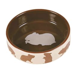 Keramikskål med motiv, hamster, 80 ml/ø 8 cm